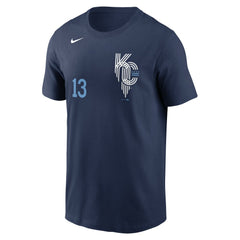Salvador Perez Kansas City Royals City Connect Name & Number T-Shirt Navy | Nike