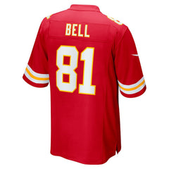 Blake Bell Kansas City Chiefs Game Player Jersey - Red