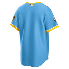 Milwaukee Brewers City Connect Replica Team Jersey Powder Blue | Nike