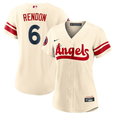 Anthony Rendon Los Angeles Angels Women's City Connect Replica Player Jersey Cream | Nike