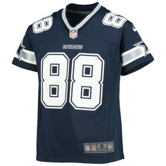 CeeDee Lamb Dallas Cowboys Youth Player Game Jersey - Navy