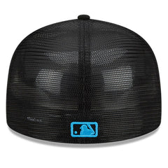 Miami Marlins 2023 Batting Practice 59FIFTY Fitted Hat Black | New Era