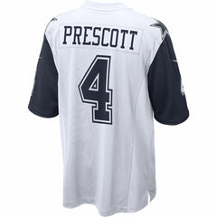 Dak Prescott Dallas Cowboys Alternate Game Team Jersey - White