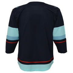Seattle Kraken Youth Home Premier Jersey Navy