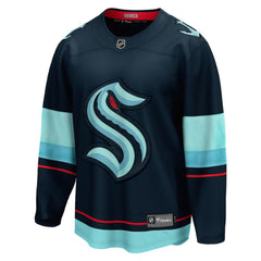 Seattle Kraken Fanatics Home Breakaway Jersey Deep Sea Blue