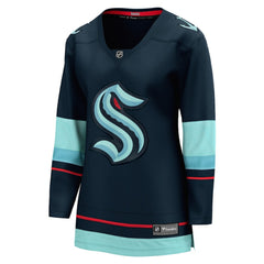 Seattle Kraken Fanatics Women's Home Breakaway Jersey Navy