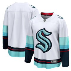 Seattle Kraken Fanatics Away Breakaway Jersey White