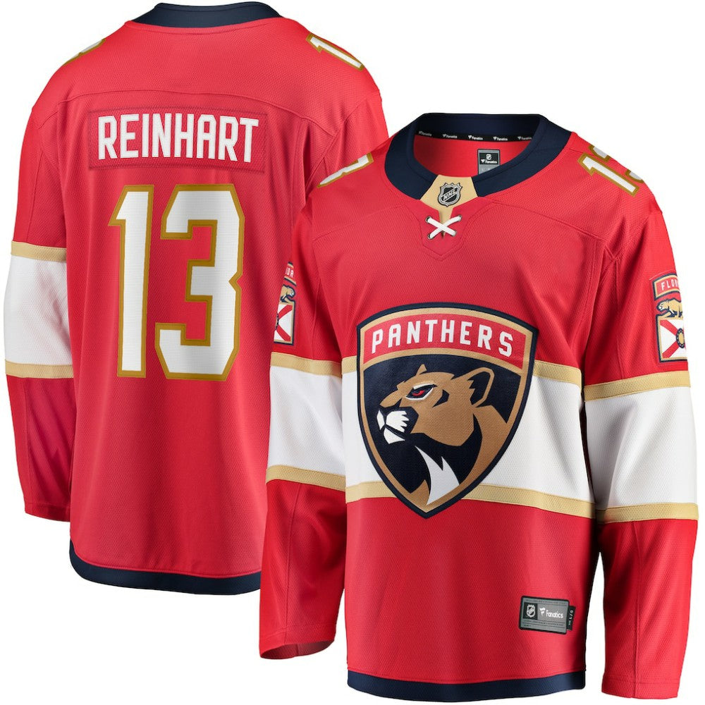 Sam Reinhart Florida Panthers Fanatics Breakaway Player Jersey Red