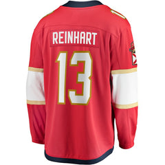 Sam Reinhart Florida Panthers Fanatics Breakaway Player Jersey Red