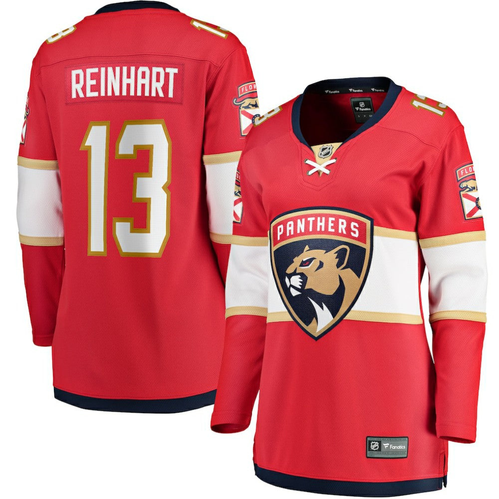 Sam Reinhart Florida Panthers Fanatics Women's Breakaway Player Jersey Red