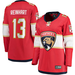 Sam Reinhart Florida Panthers Fanatics Women's Breakaway Player Jersey Red