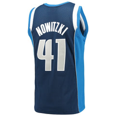 Dirk Nowitzki Dallas Mavericks 2011/12 Hardwood Classics Swingman Jersey sale - Navy