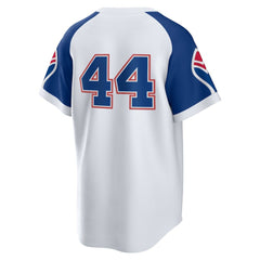 Hank Aaron Atlanta Braves Home Cooperstown Collection Player Jersey White | Nike