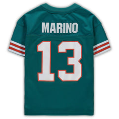 Dan Marino Miami Dolphins Male Preschool 1984 Retired Legacy Jersey - Aqua sale