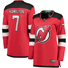 Dougie Hamilton New Jersey Devils Fanatics Women's Breakaway Player Jersey Red