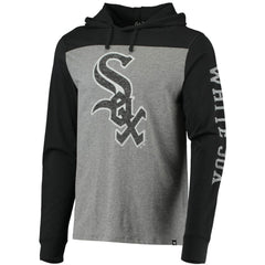 Chicago White Sox Franklin Wooster Pullover Hoodie Heathered Gray/Black | 47 brand