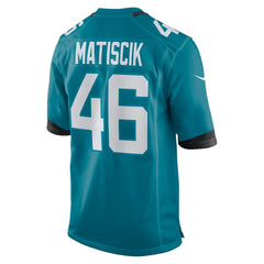 Ross Matiscik Jacksonville Jaguars Game Jersey - Teal