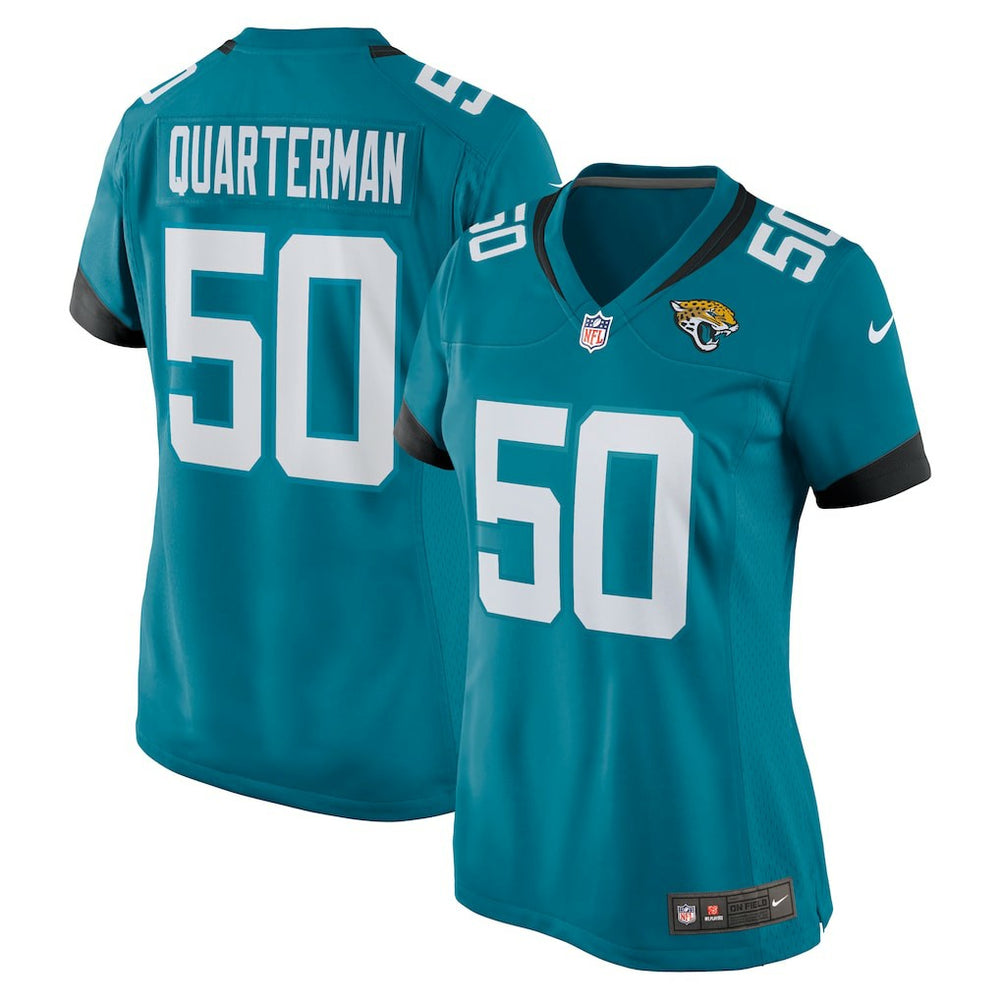 Shaquille Quarterman Jacksonville Jaguars Women's Game Jersey - Teal