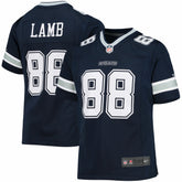 CeeDee Lamb Dallas Cowboys Girls Youth Game Jersey - Navy