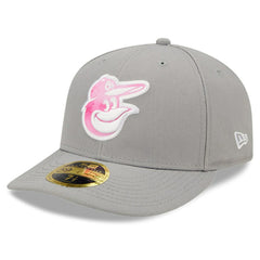 Baltimore Orioles 2022 Mother's Day On-Field Low Profile 59FIFTY Fitted Hat Gray | New Era