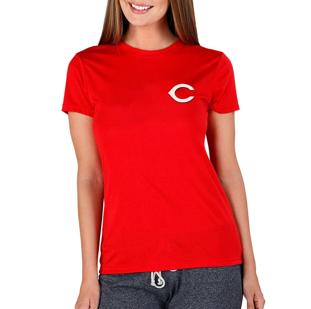 Cincinnati Reds Concepts Sport Women's Marathon Knit Top Red