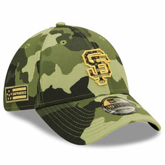 San Francisco Giants 2022 Armed Forces Day 39THIRTY Flex Hat Camo | New Era