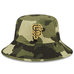 San Francisco Giants 2022 Armed Forces Day Bucket Hat Camo | New Era