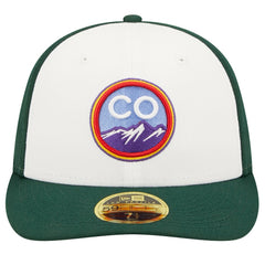Colorado Rockies 2022 City Connect Low Profile 59FIFTY Fitted Hat Green | New Era