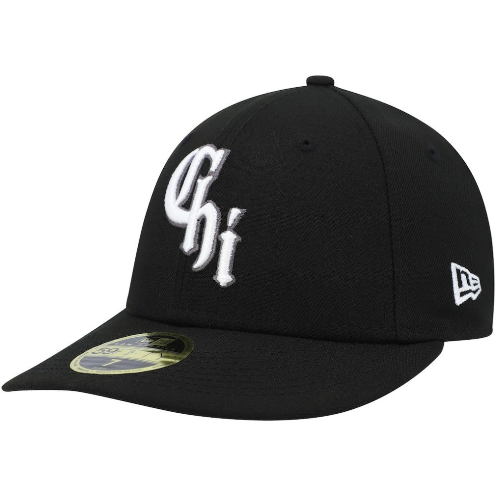 Chicago White Sox City Connect Low Profile 59FIFTY Fitted Hat Black | New Era