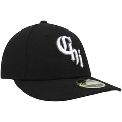 Chicago White Sox City Connect Low Profile 59FIFTY Fitted Hat Black | New Era