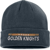 Vegas Golden Knights Fanatics Authentic Pro Rink Cuffed Knit Hat Black