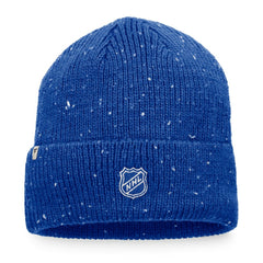 St. Louis Blues Fanatics Authentic Pro Rink Pinnacle Cuffed Knit Hat Blue