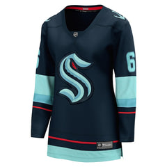 Adam Larsson Seattle Kraken Fanatics Women's Home Breakaway Player Jersey Deep Sea Blue