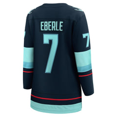 Jordan Eberle Seattle Kraken Fanatics Women's Home Breakaway Player Jersey Navy