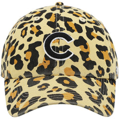 Chicago Cubs Women's Bagheera Cheetah Clean up Adjustable Hat Tan | 47 brand