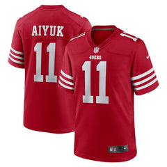 Brandon Aiyuk San Francisco 49ers Game Player Jersey - Scarlet