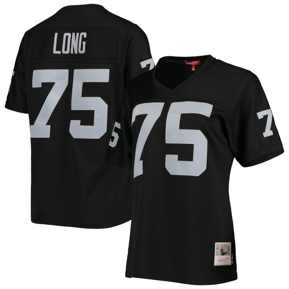 Howie Long Las Vegas Raiders Women's Legacy Replica Player Jersey - Black on sale