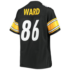 Hines Ward Pittsburgh Steelers Women's Legacy Replica Player Jersey - Black online