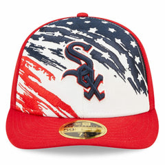 Chicago White Sox 2022 4th of July Low Profile 59FIFTY Fitted Hat Red | New Era