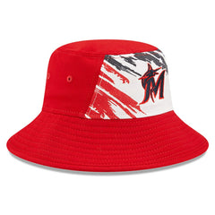Miami Marlins 2022 4th of July Bucket Hat Red | New Era