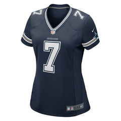 Trevon Diggs Dallas Cowboys Women's Game Jersey - Navy