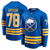 Jacob Bryson Buffalo Sabres Fanatics Home Breakaway Player Jersey Royal