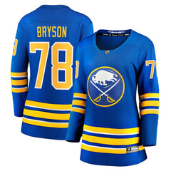 Jacob Bryson Buffalo Sabres Fanatics Women's Home Breakaway Player Jersey Royal