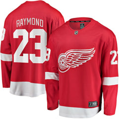 Lucas Raymond Detroit Red Wings Fanatics Home Breakaway Player Jersey Red