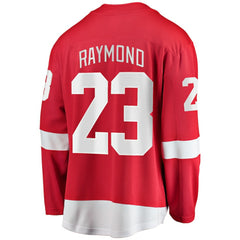 Lucas Raymond Detroit Red Wings Fanatics Home Breakaway Player Jersey Red