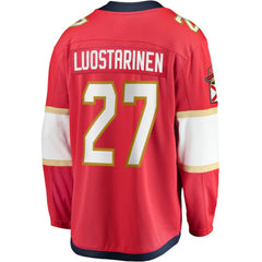 Eetu Luostarinen Florida Panthers Fanatics Home Breakaway Player Jersey Red