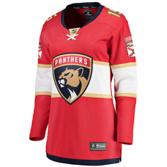 Anton Lundell Florida Panthers Fanatics Women's Home Breakaway Player Jersey Red