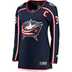 Boone Jenner Columbus Blue Jackets Women's Home Breakaway Player Jersey Navy