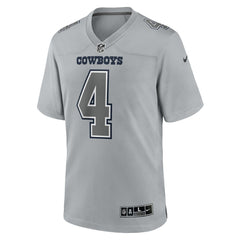 Dak Prescott Dallas Cowboys Atmosphere Fashion Game Jersey - Gray