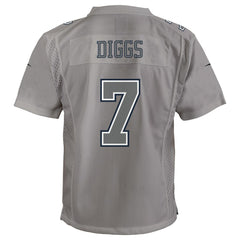 Trevon Diggs Dallas Cowboys Youth Atmosphere Game Jersey - Gray